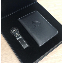Coffret Porte clé et carte grise